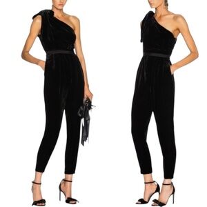 NWT Ulla Johnson Tess Silk Blend Velvet Jumpsuit US 6